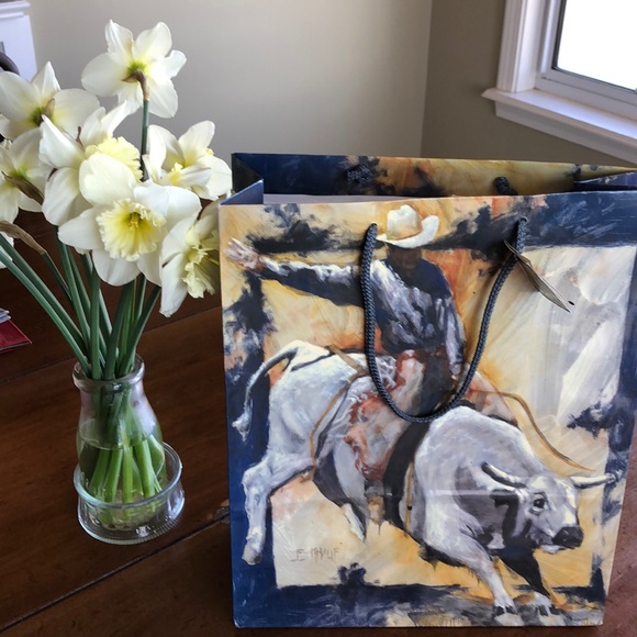 NFR Rodeo Bull Rider Gift Bag - Picture 2 of 3